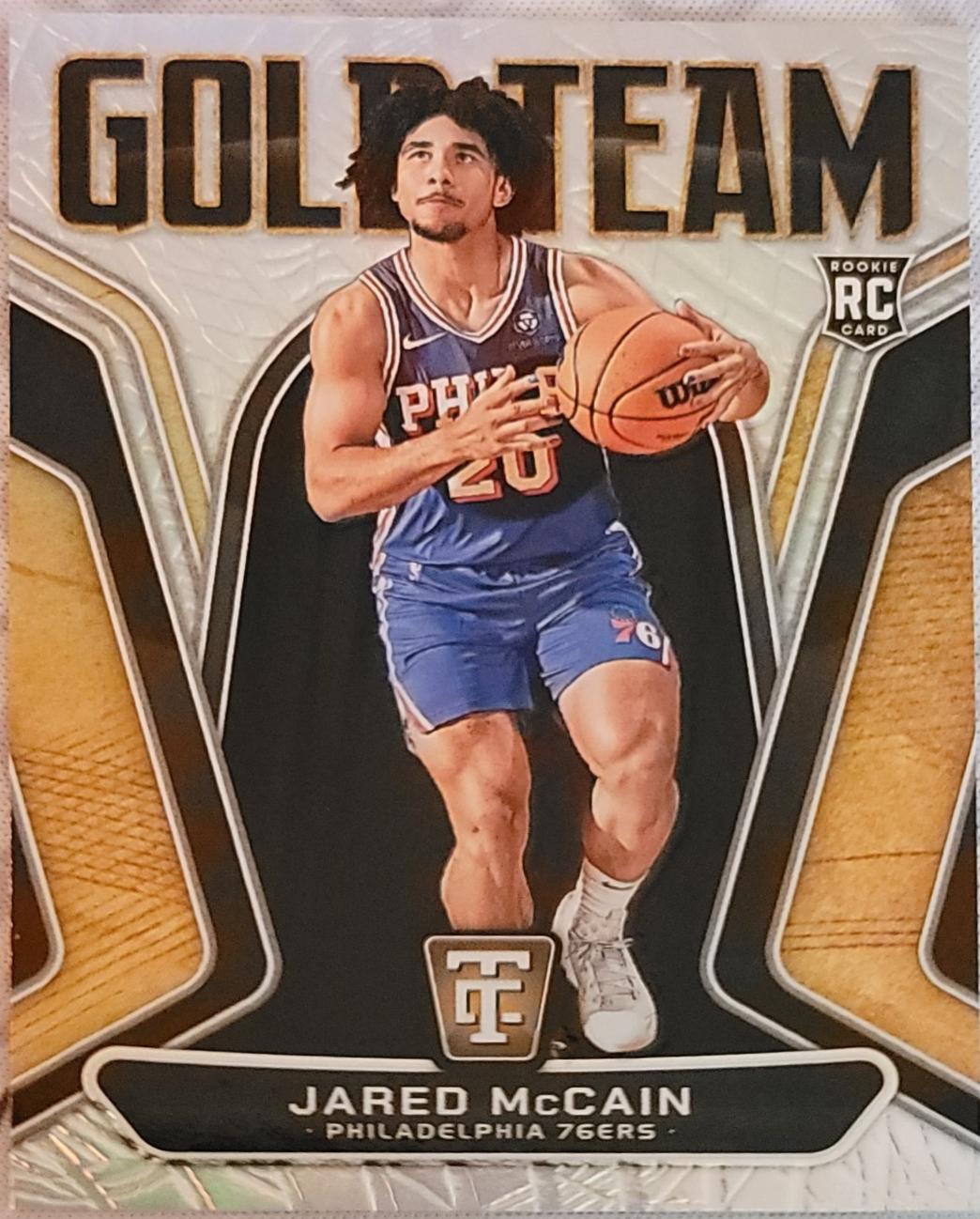 2024 Panini Totally Certified Gold Team Jared McCain #1 card