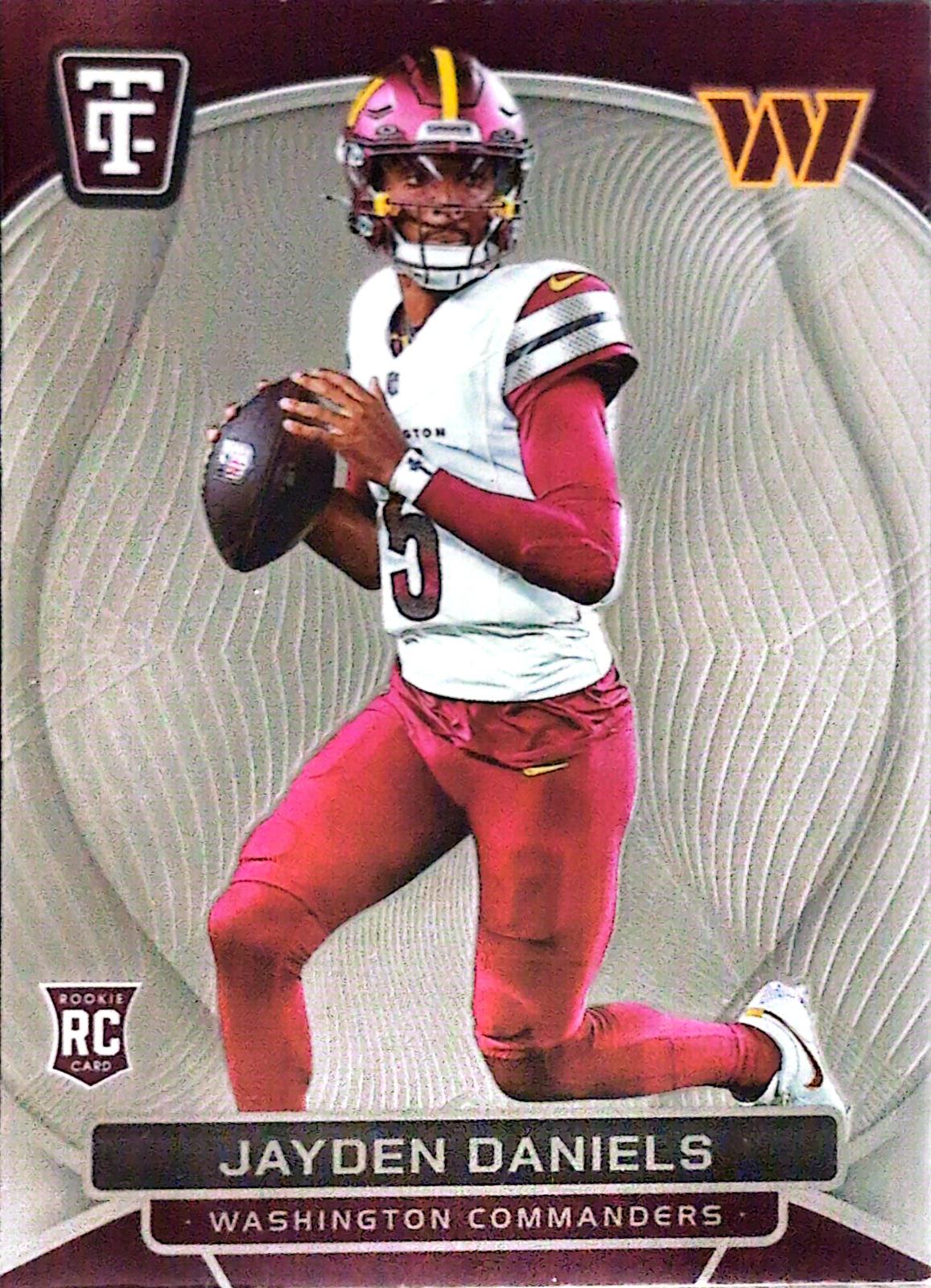 2024 Panini Totally Certified Jayden Daniels [Mirror] #138 card