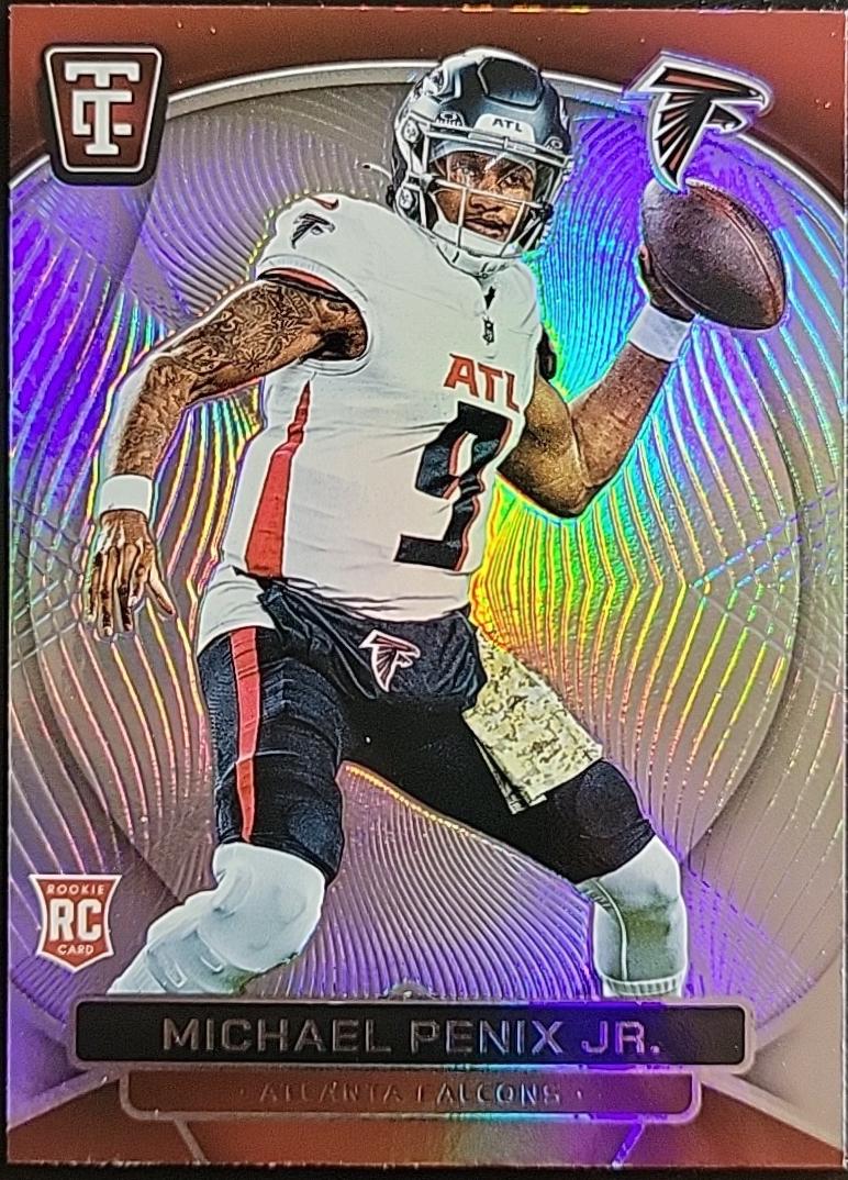 2024 Panini Totally Certified Michael Penix Jr. [Mirror] #161 card