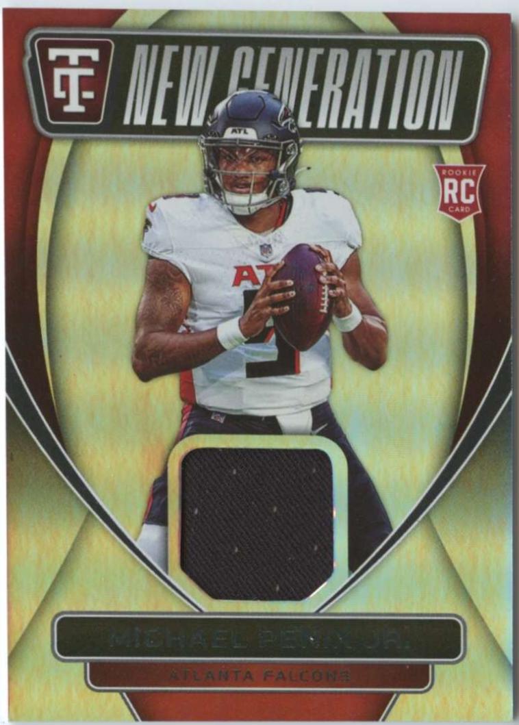 2024 Panini Totally Certified New Generation Jersey Michael Penix Jr. #20 card