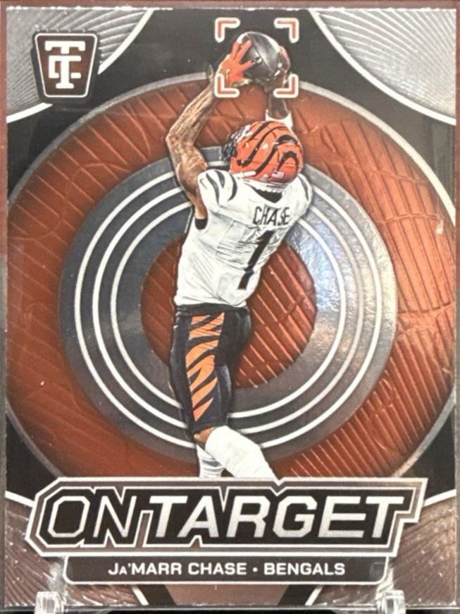 2024 Panini Totally Certified On Target Ja'Marr Chase #14 card