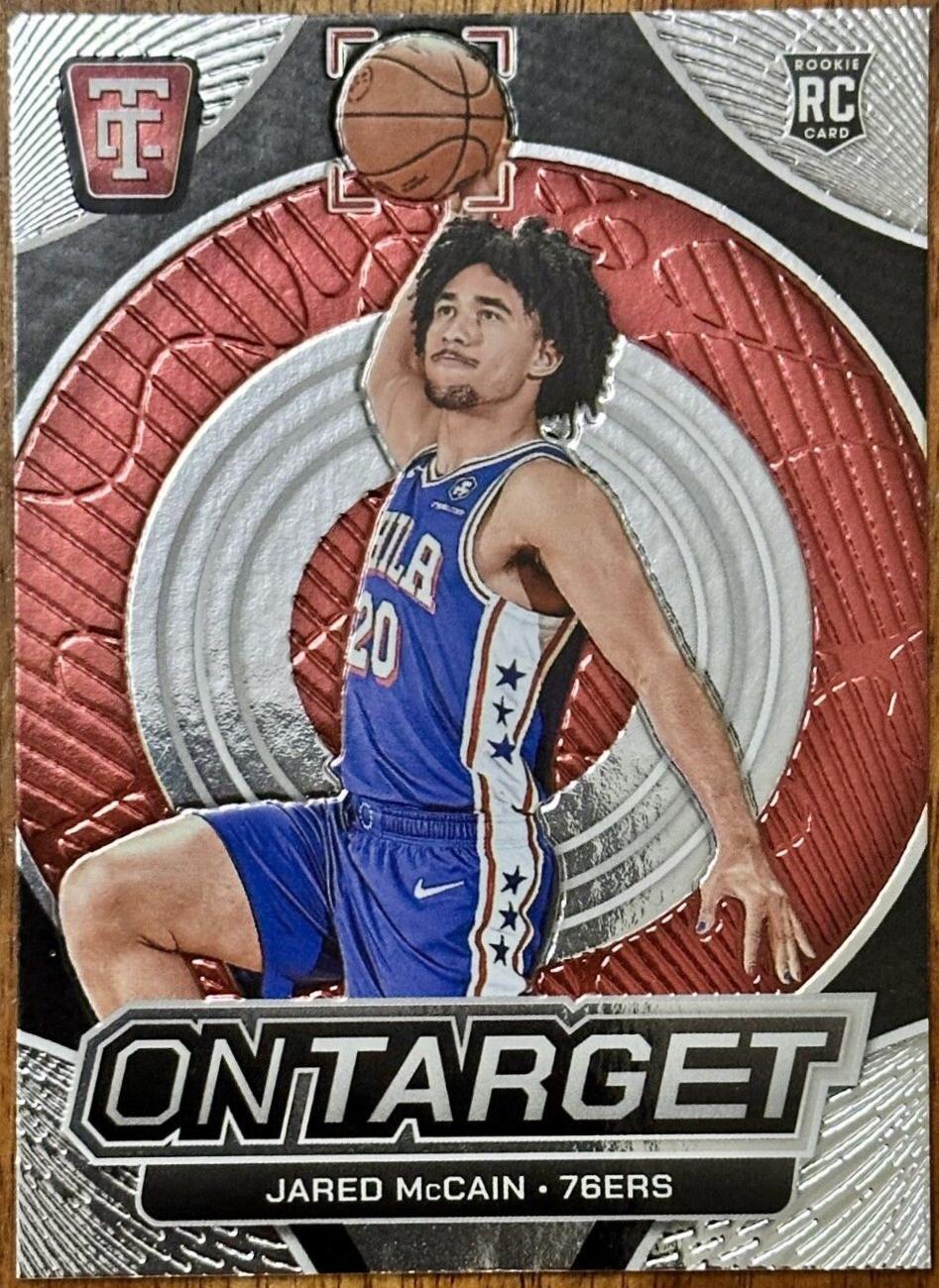 2024 Panini Totally Certified On Target Jared McCain [Mirror] #6 card
