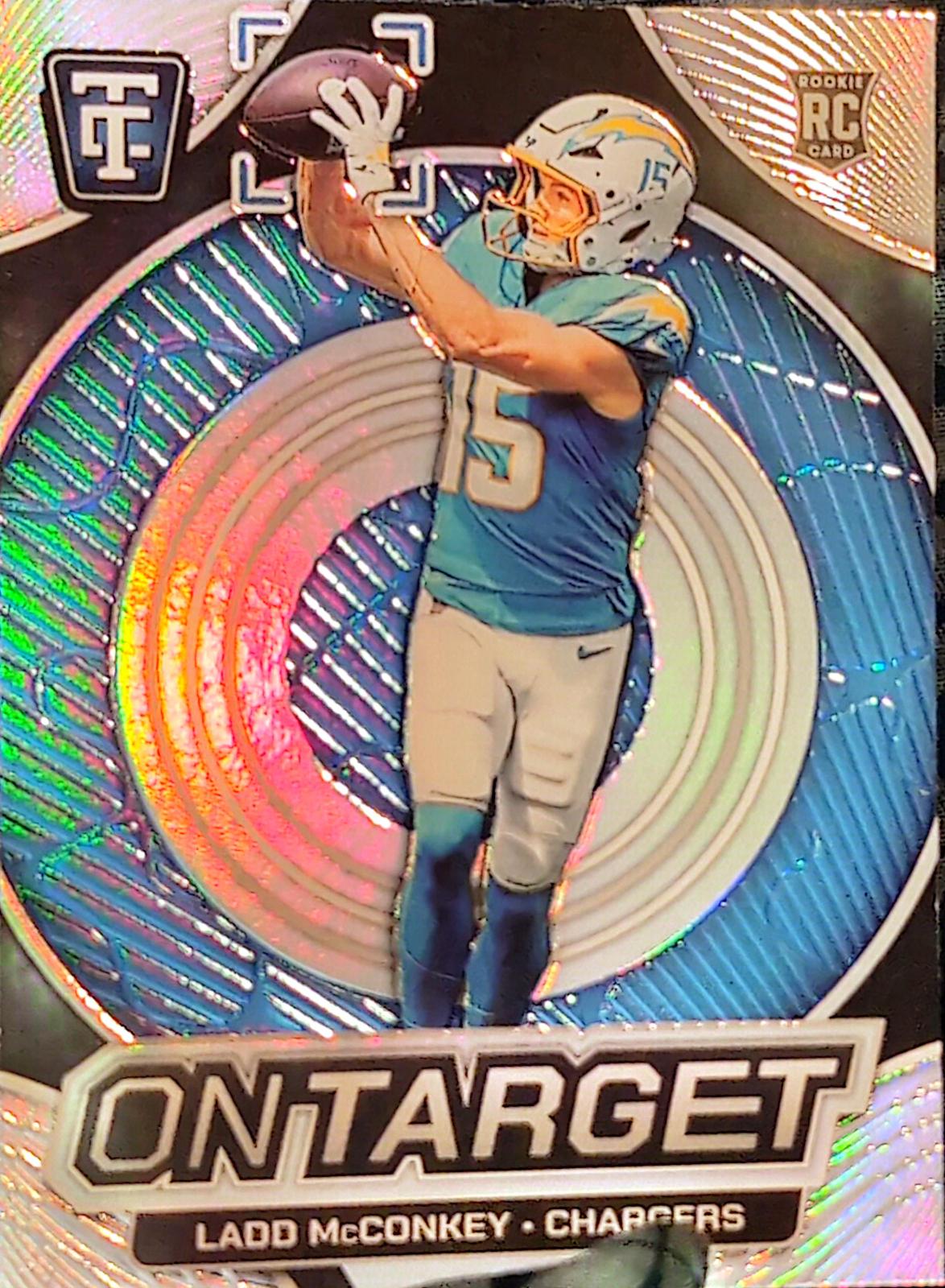 2024 Panini Totally Certified On Target Ladd McConkey #3 card