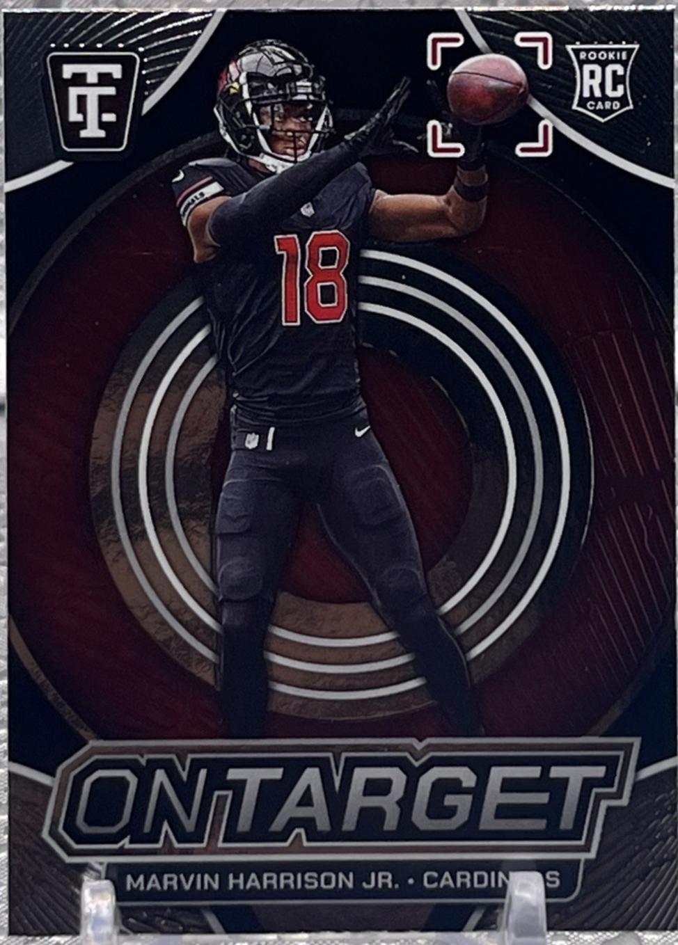2024 Panini Totally Certified On Target Marvin Harrison Jr. #5 card