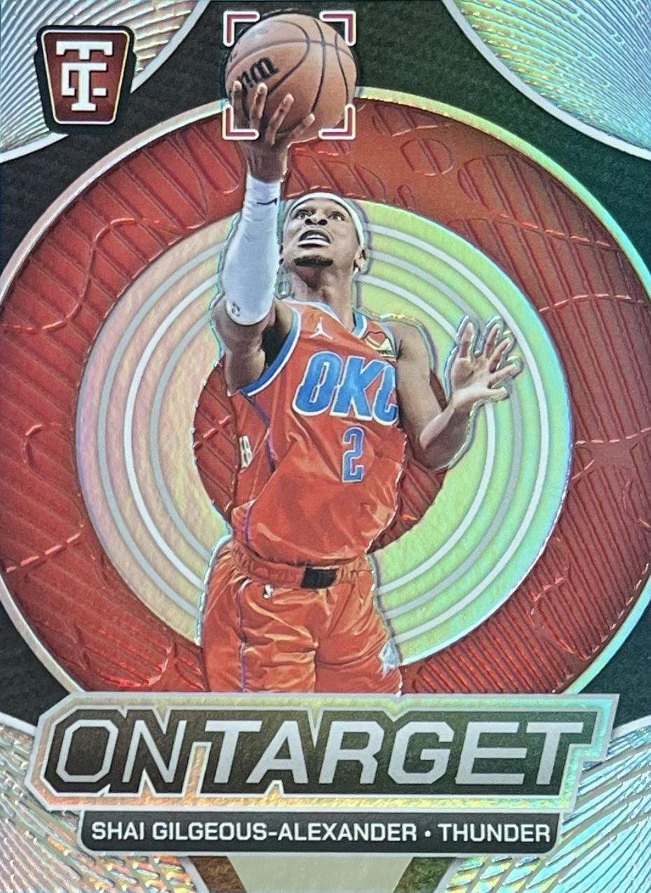 2024 Panini Totally Certified On Target Shai Gilgeous-Alexander #14 card