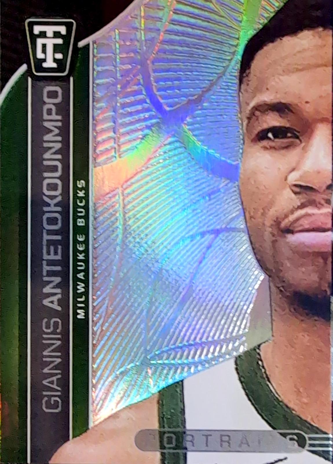 2024 Panini Totally Certified Portraits Giannis Antetokounmpo #6 card