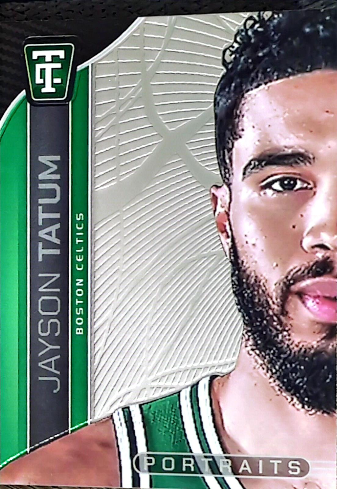 2024 Panini Totally Certified Portraits Jayson Tatum [Mirror] #14 card