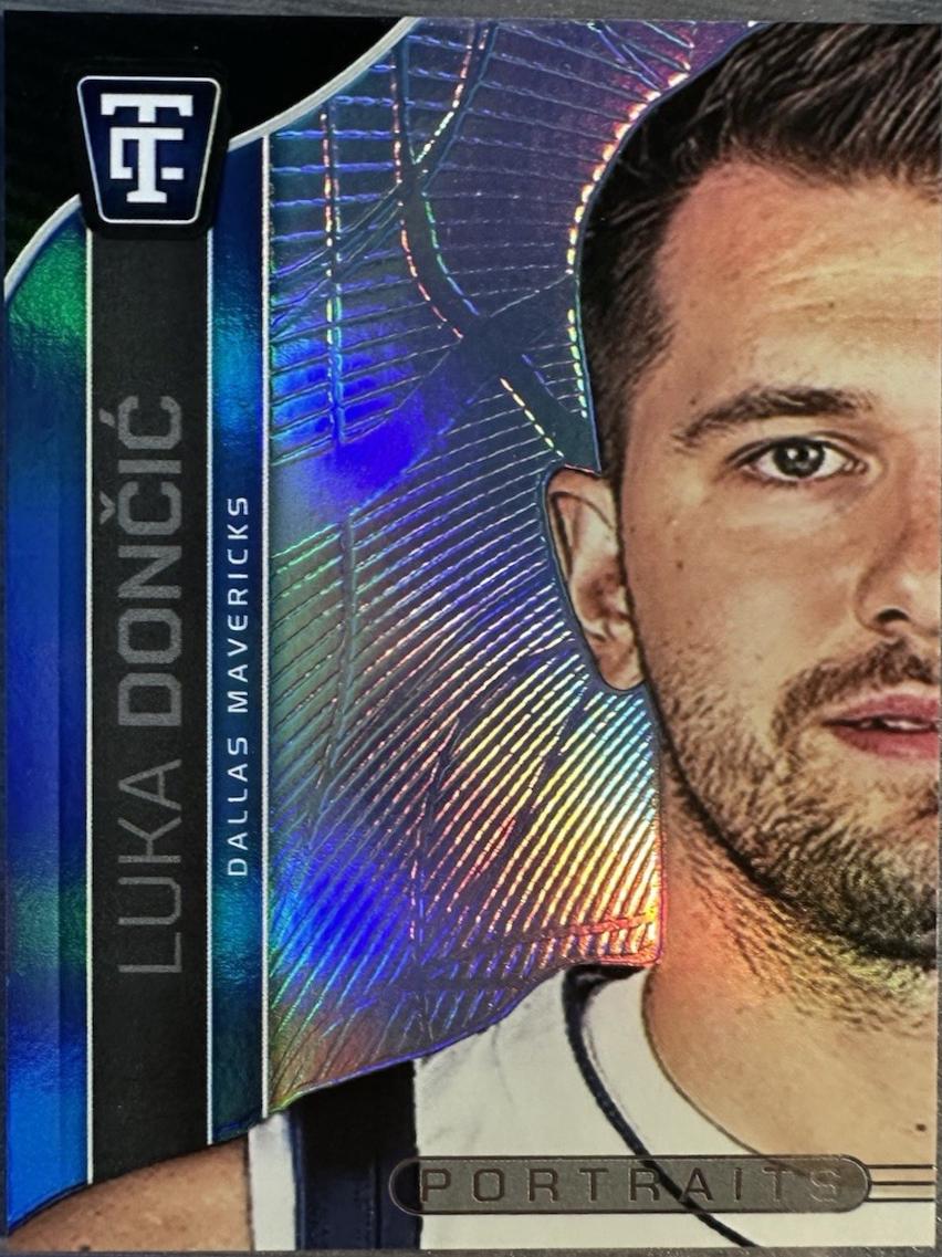 2024 Panini Totally Certified Portraits Luka Doncic [Mirror] #10 card