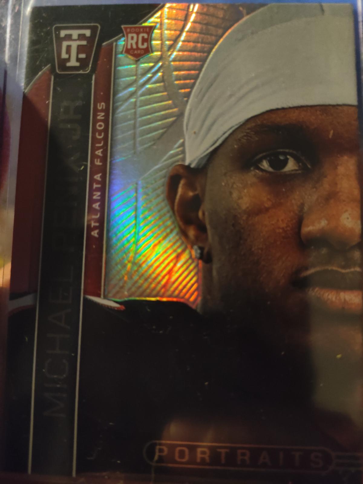 2024 Panini Totally Certified Portraits Michael Penix Jr. #9 card