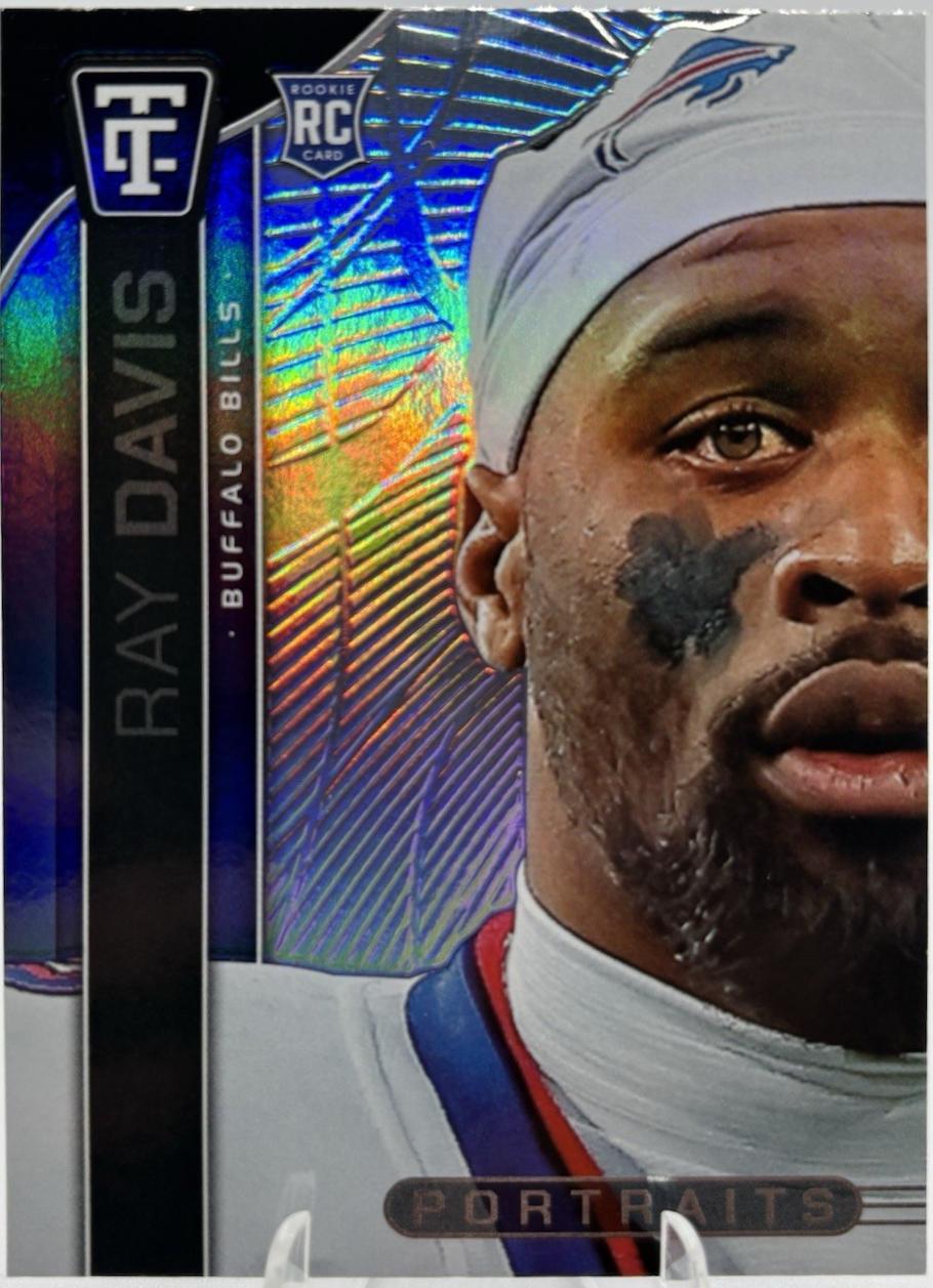 2024 Panini Totally Certified Portraits Ray Davis #23 card