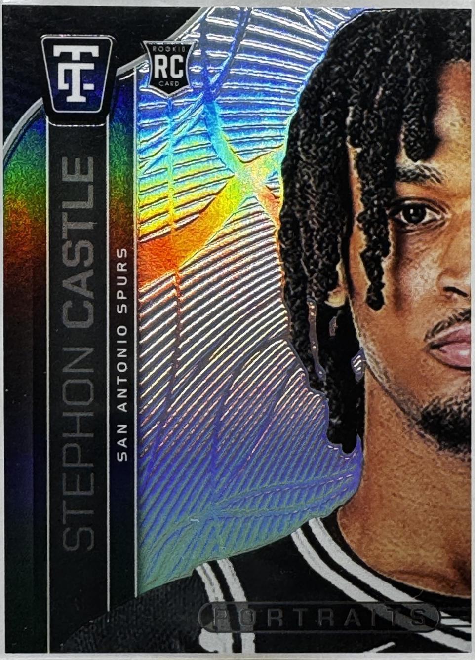 2024 Panini Totally Certified Portraits Stephon Castle #18 card