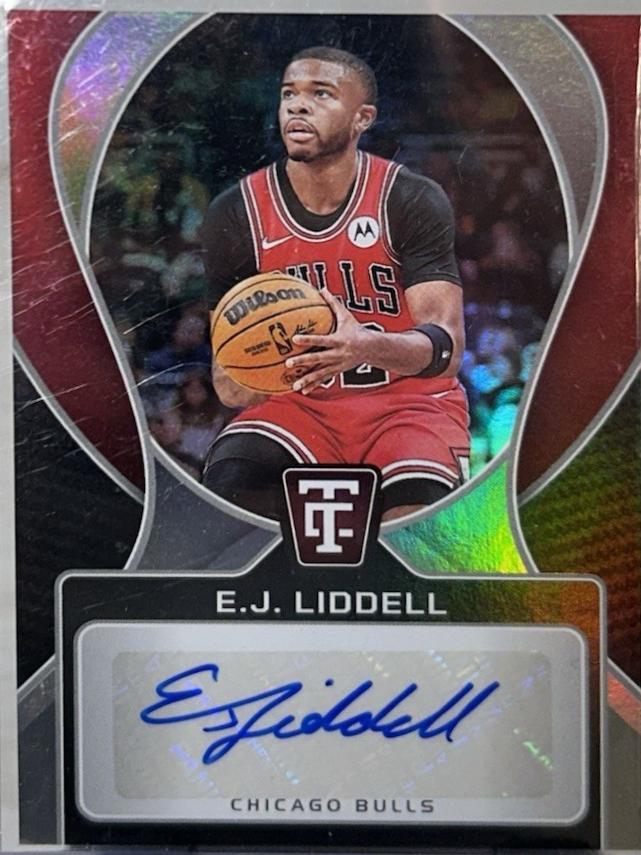 2024 Panini Totally Certified Signature E.J. Liddell #7 card