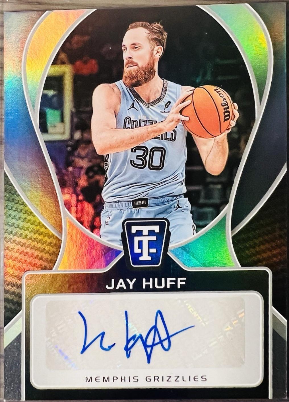 2024 Panini Totally Certified Signature Jay Huff #1 card