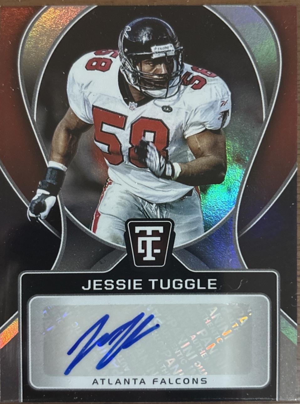 2024 Panini Totally Certified Signature Jessie Tuggle #5 card