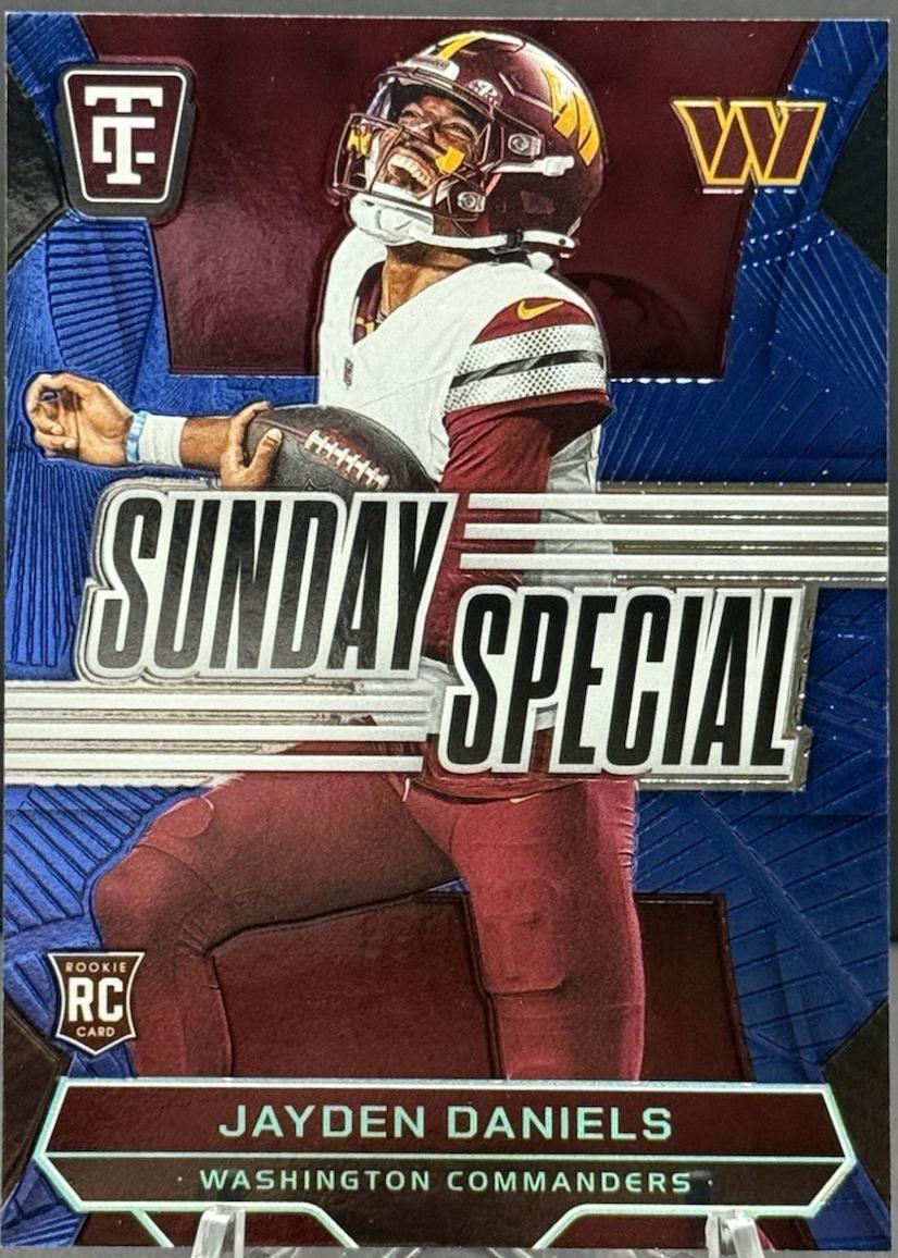 2024 Panini Totally Certified Sunday Special Jayden Daniels #18 card