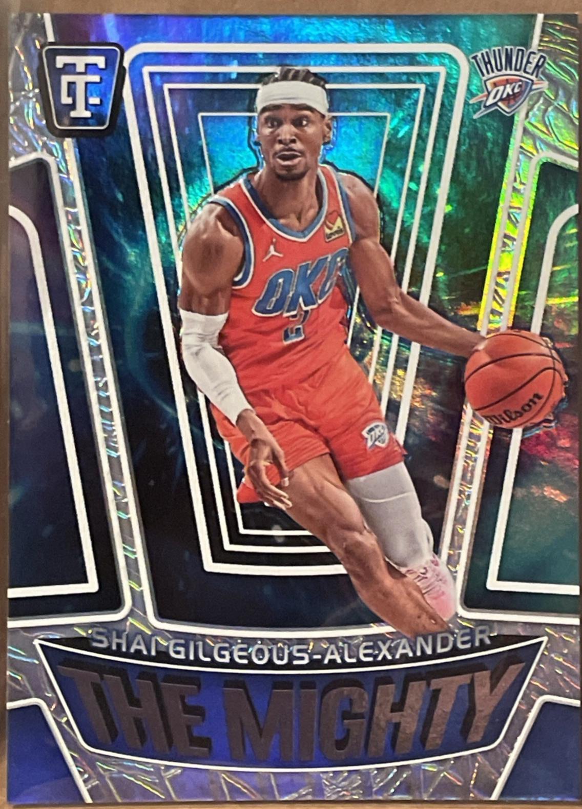 2024 Panini Totally Certified The Mighty Shai Gilgeous-Alexander #22 card