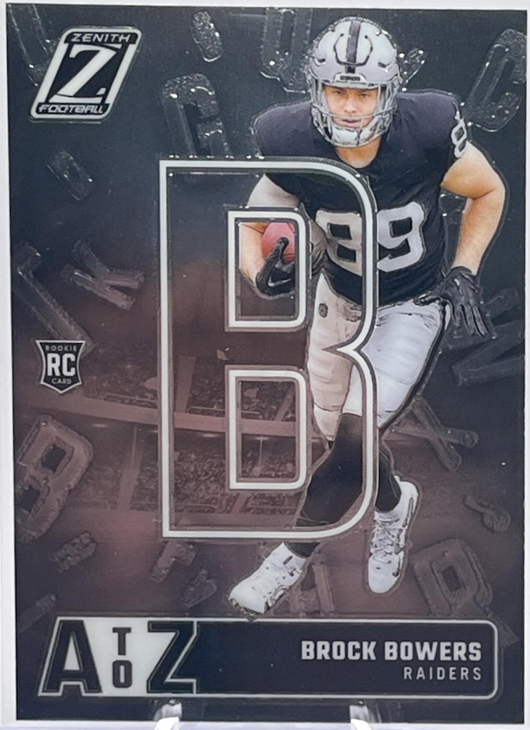 2024 Panini Zenith A to Z Brock Bowers #2 card