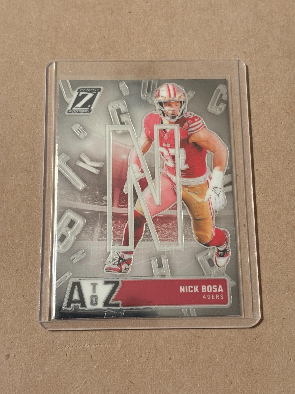 2024 Panini Zenith A to Z Nick Bosa #14 card