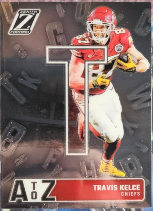 2024 Panini Zenith A to Z Travis Kelce #20 card
