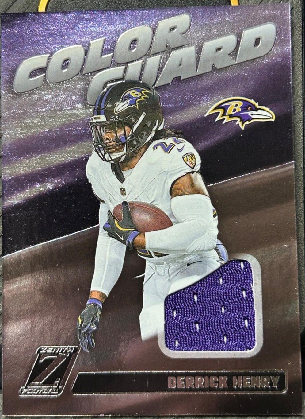 2024 Panini Zenith Color Guard Derrick Henry #CG20 card