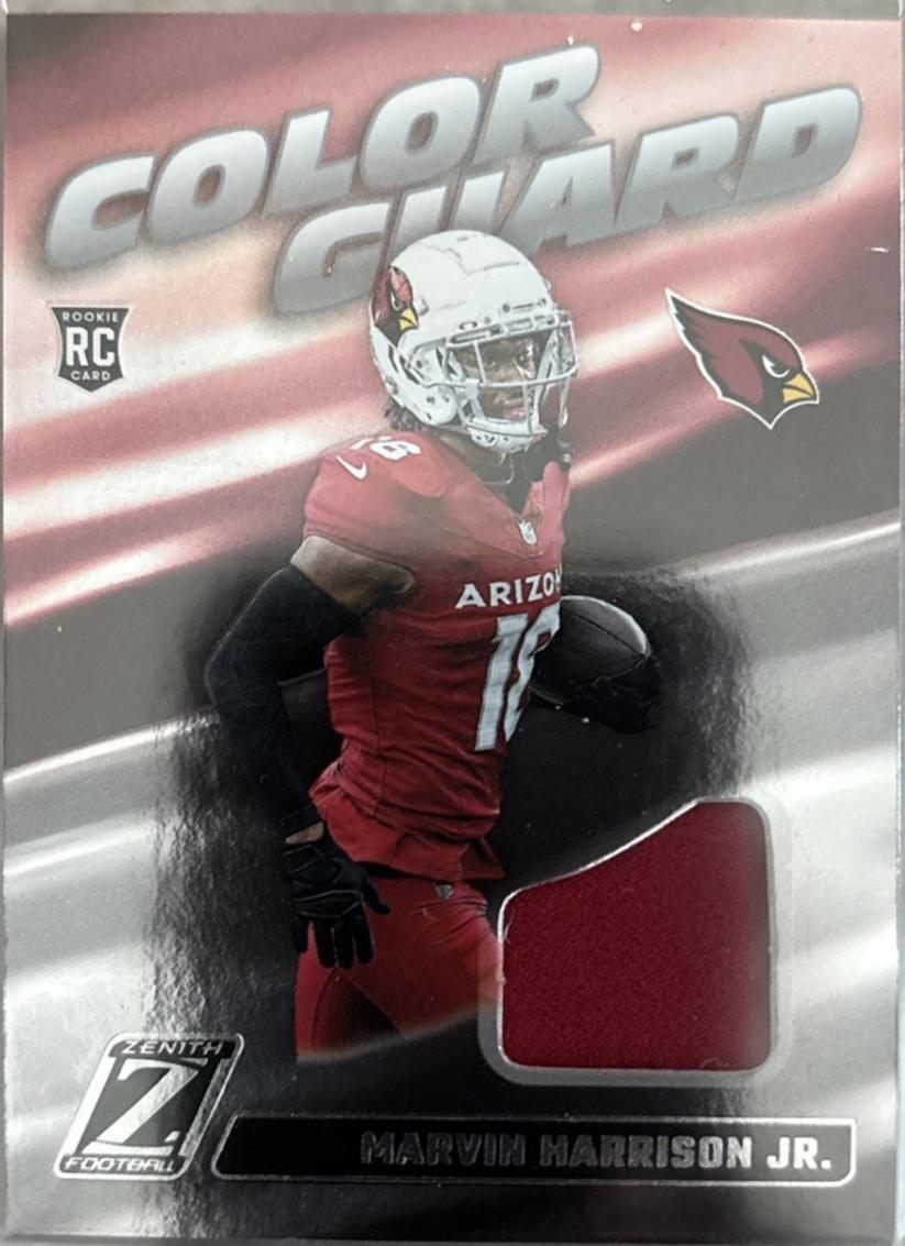 2024 Panini Zenith Color Guard Marvin Harrison Jr. #CG4 card