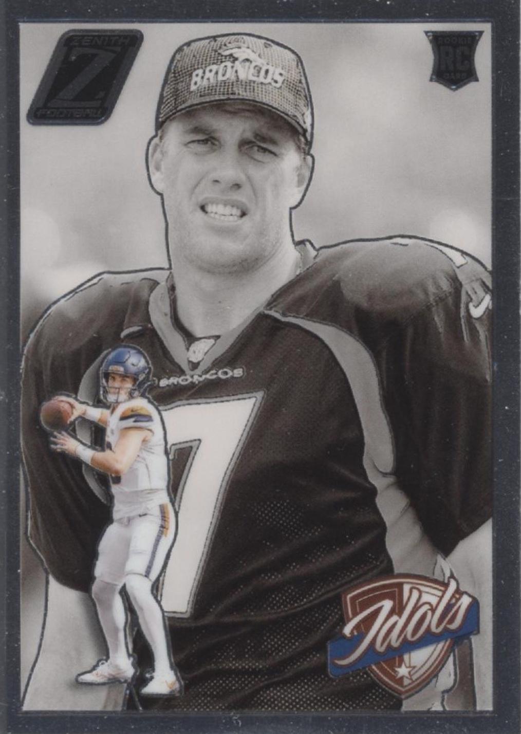 2024 Panini Zenith Idols Bo Nix / John Elway #11 card