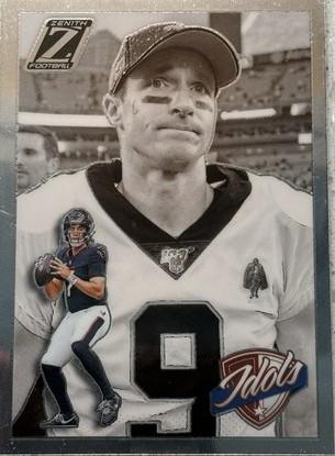 2024 Panini Zenith Idols C.J. Stroud / Drew Brees #19 card