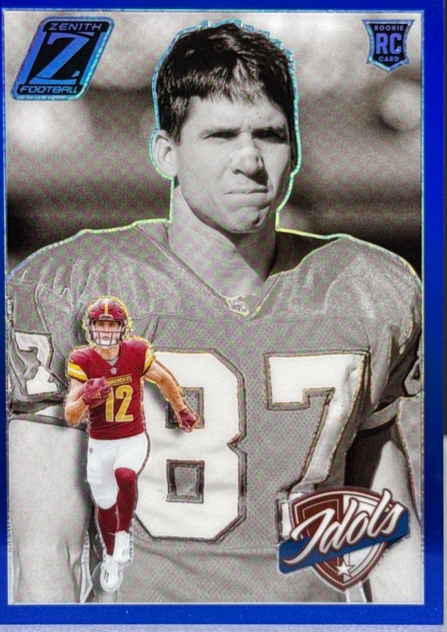 2024 Panini Zenith Idols Ed McCaffrey / Luke McCaffrey #14 card