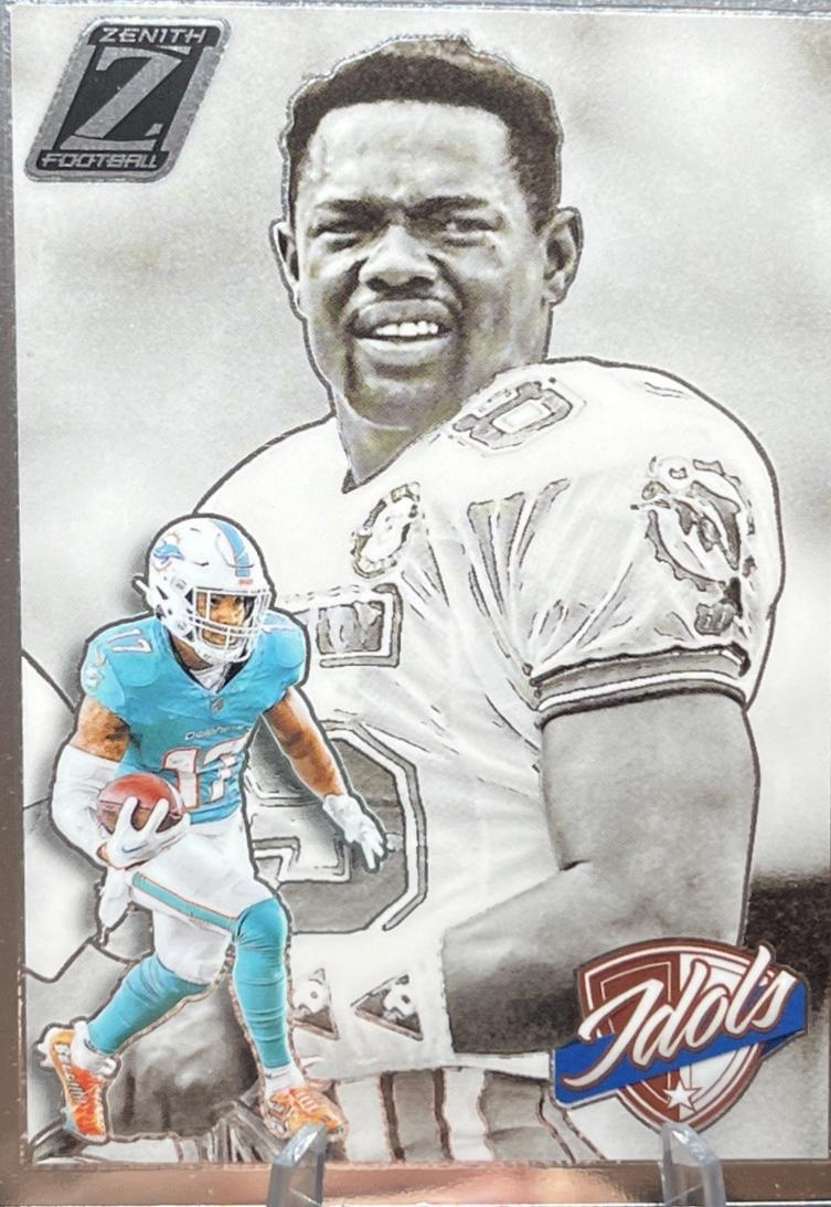 2024 Panini Zenith Idols Jaylen Waddle / Mark Duper #20 card