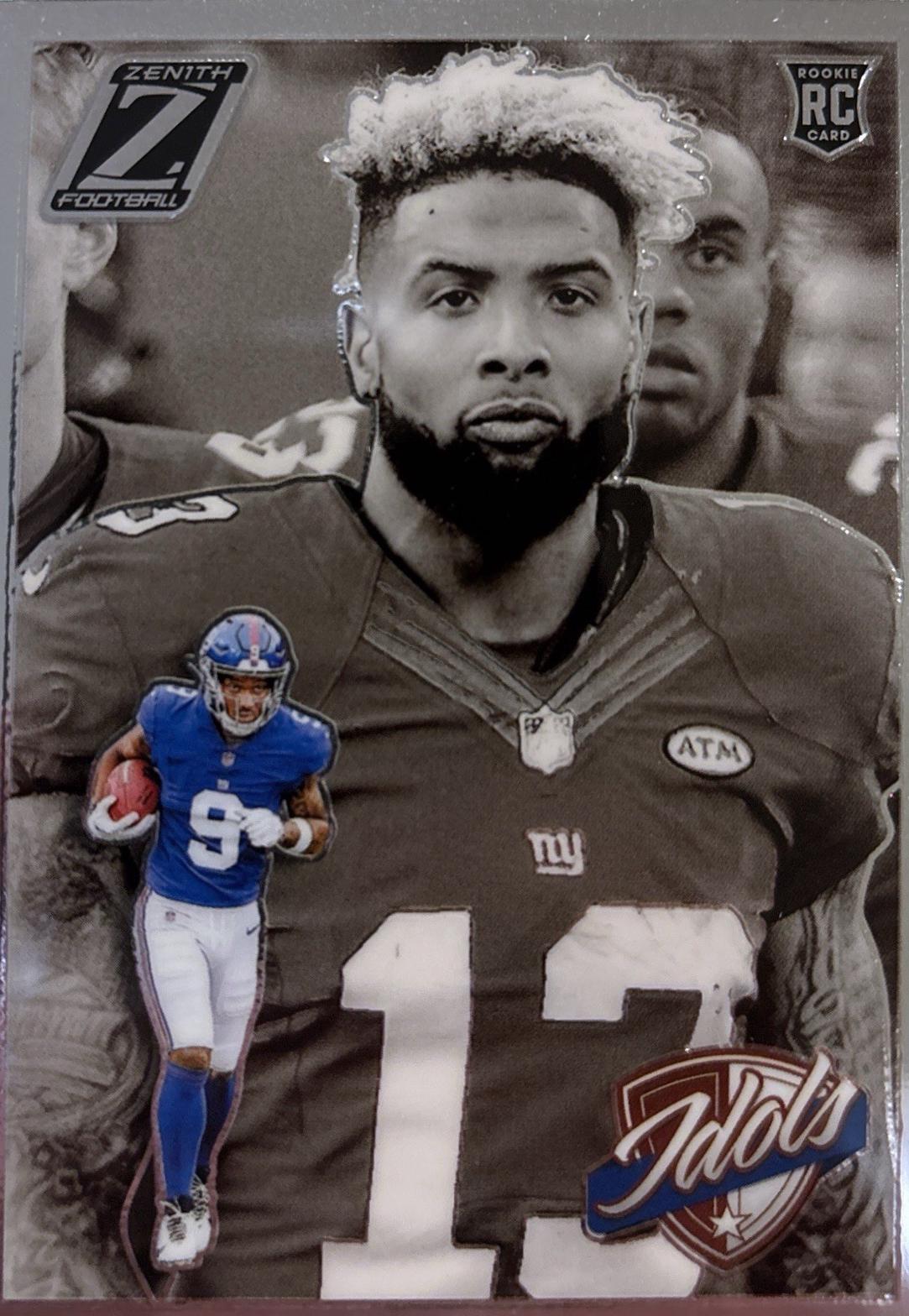 2024 Panini Zenith Idols Malik Nabers / Odell Beckham Jr. #8 card