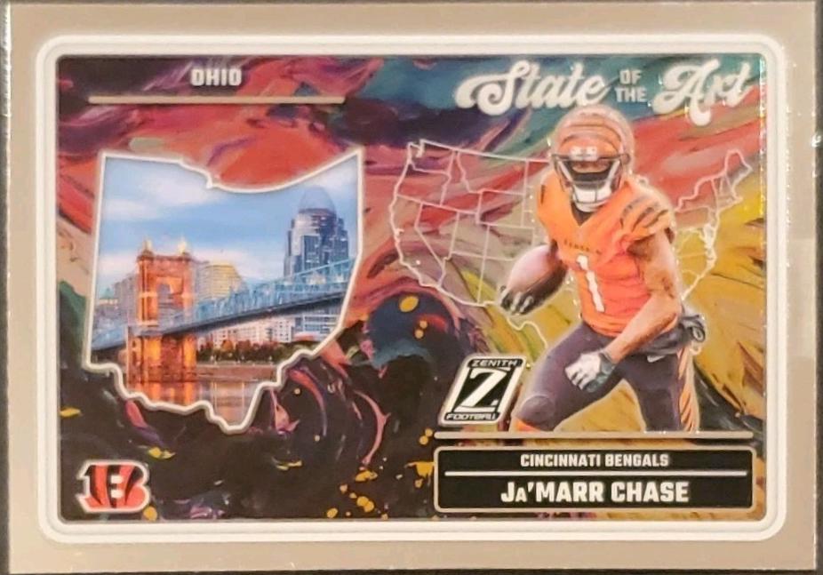 2024 Panini Zenith State of the Art Ja'Marr Chase #14 card