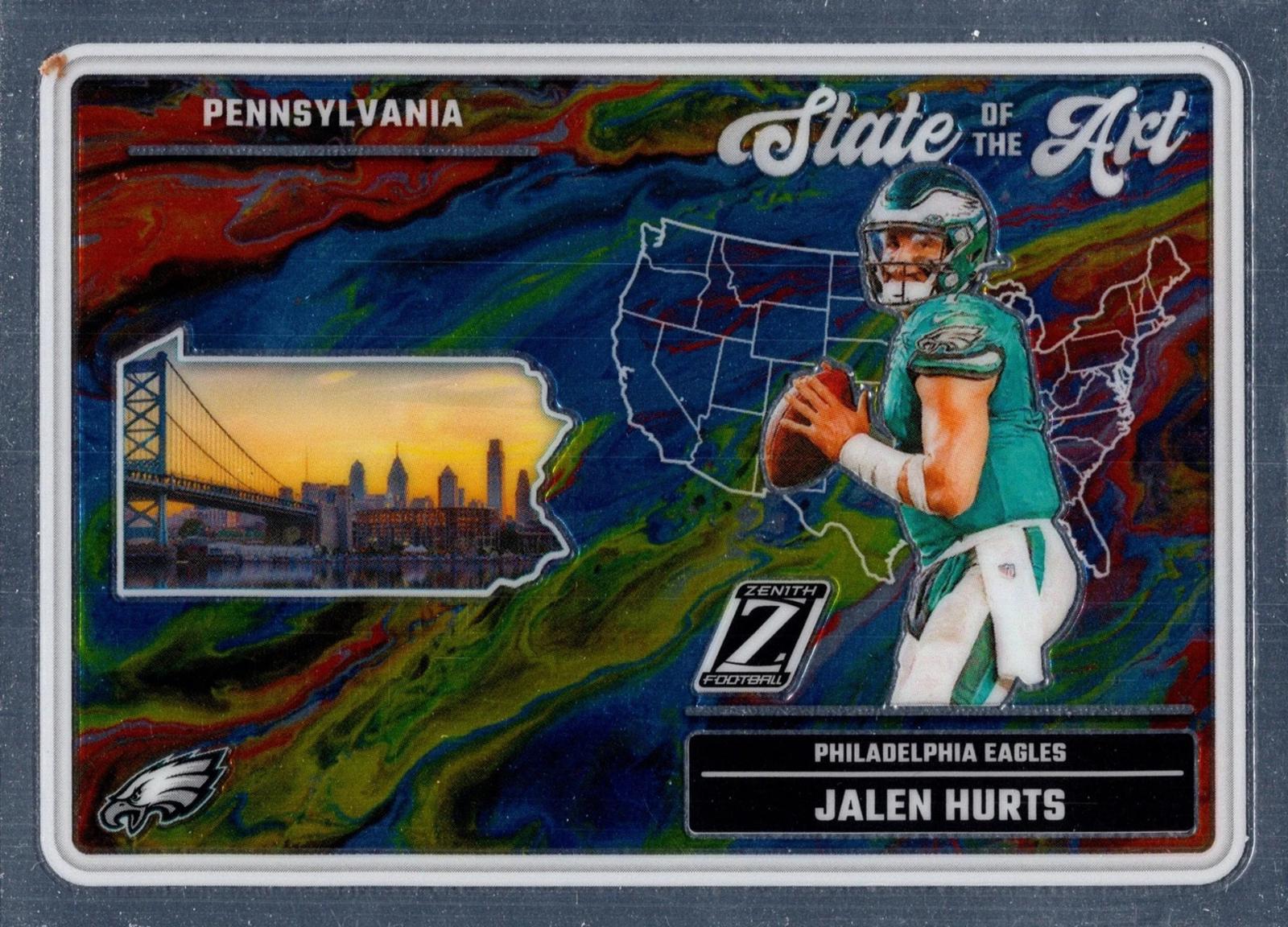 2024 Panini Zenith State of the Art Jalen Hurts #2 card