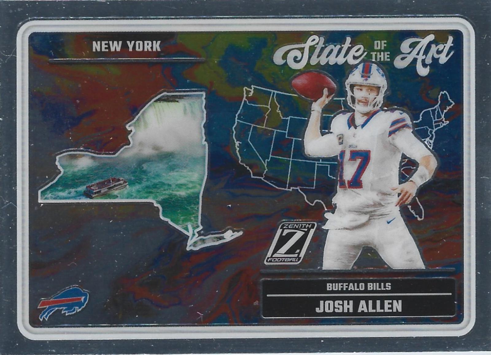 2024 Panini Zenith State of the Art Josh Allen #7 card
