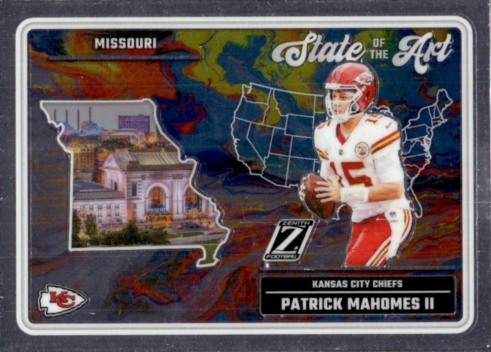 2024 Panini Zenith State of the Art Patrick Mahomes II #1 card