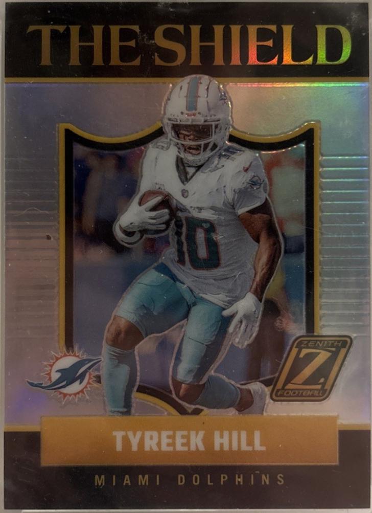 2024 Panini Zenith The Shield Tyreek Hill #24 card