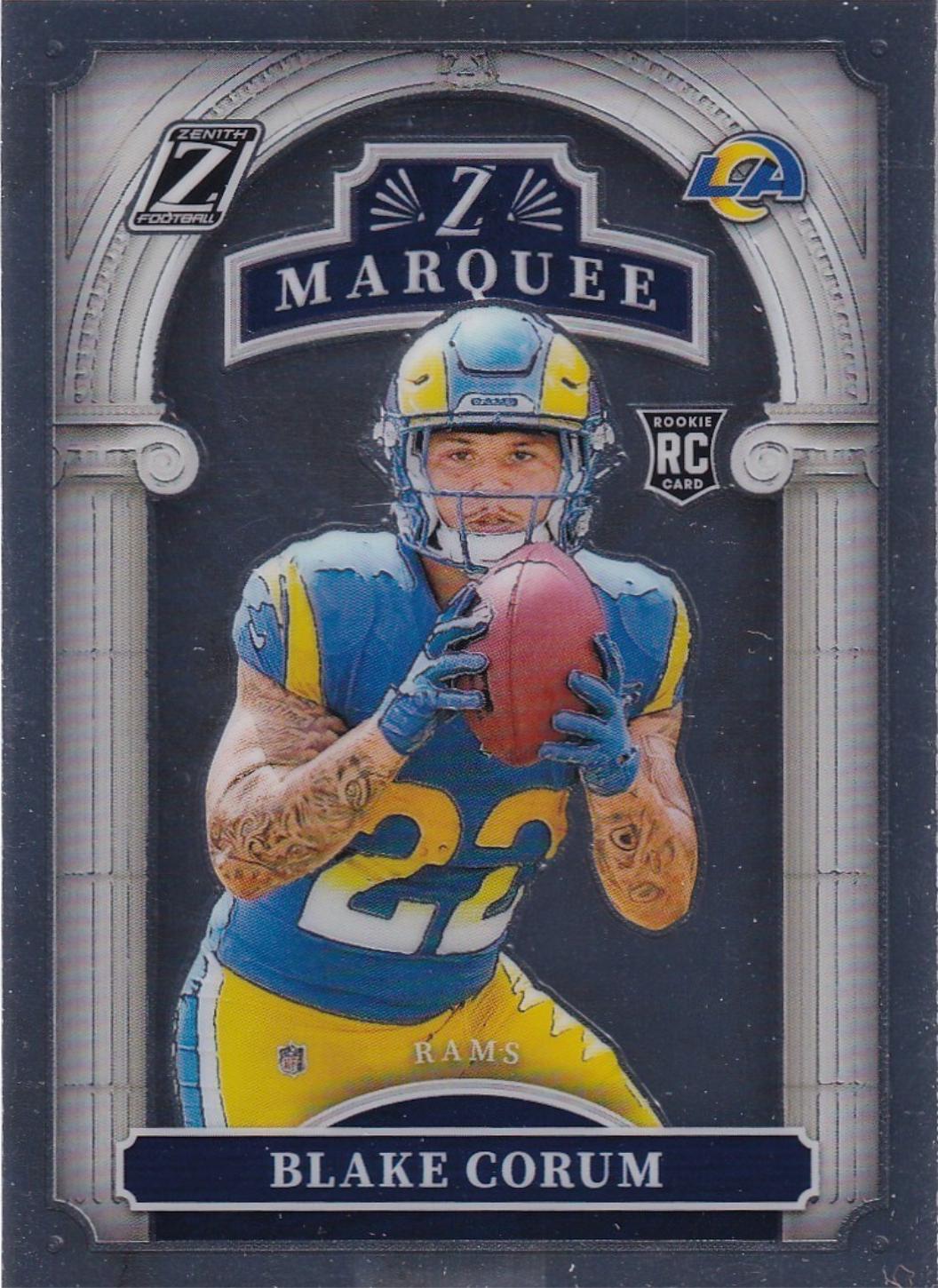 2024 Panini Zenith Z Marquee Blake Corum #12 card