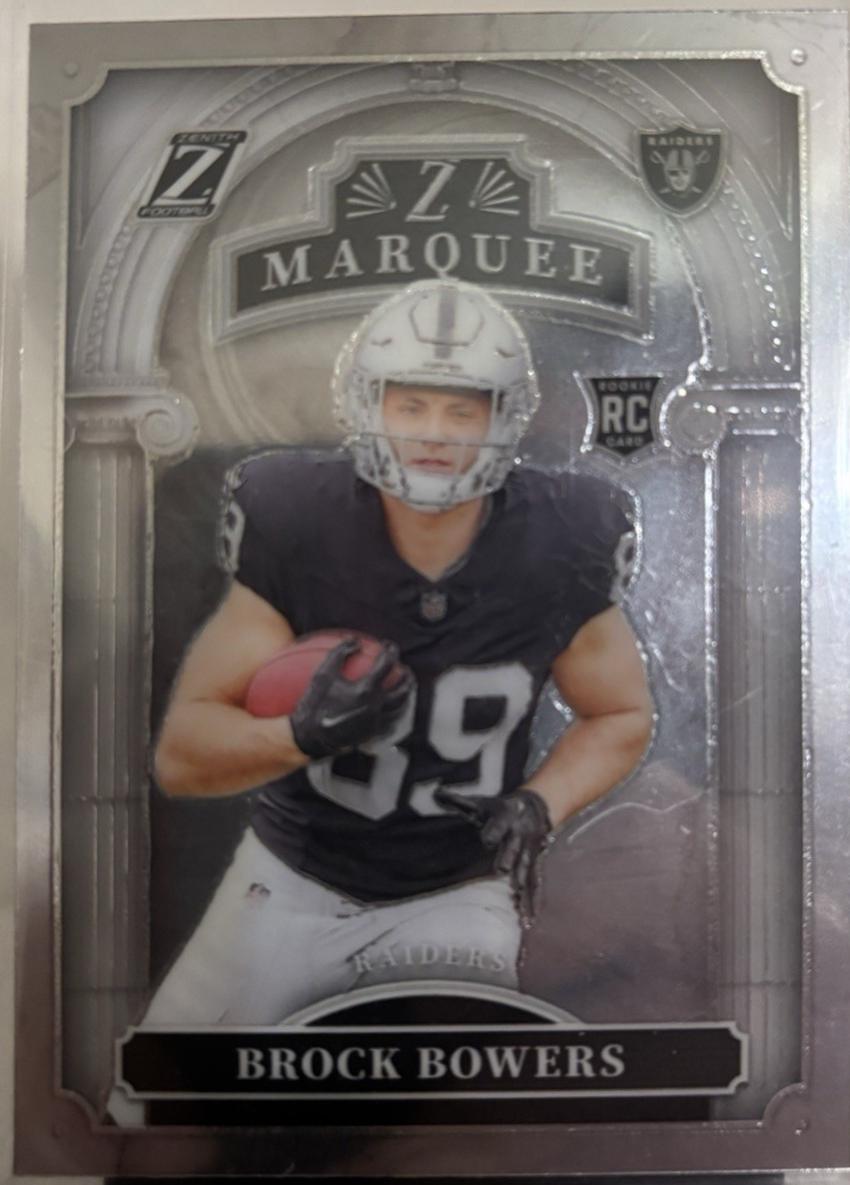 2024 Panini Zenith Z Marquee Brock Bowers #8 card