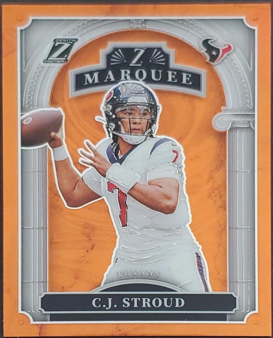 2024 Panini Zenith Z Marquee C.J. Stroud [Orange] #20 card