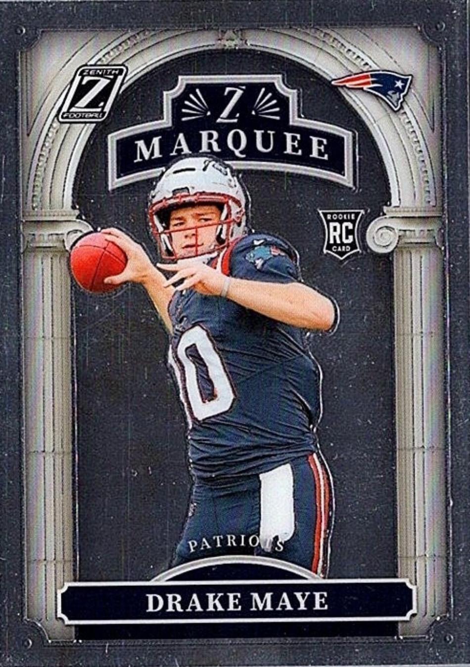 2024 Panini Zenith Z Marquee Drake Maye #3 card