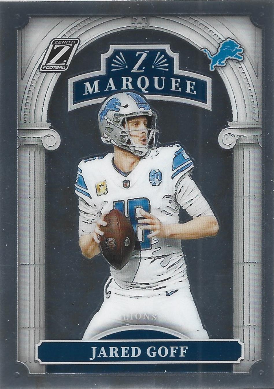 2024 Panini Zenith Z Marquee Jared Goff #19 card