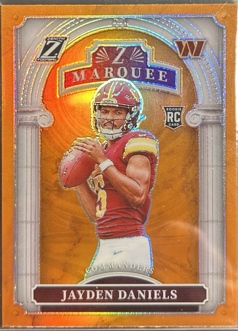 2024 Panini Zenith Z Marquee Jayden Daniels [Orange] #2 card