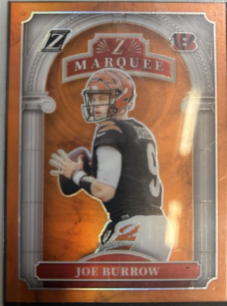 2024 Panini Zenith Z Marquee Joe Burrow [Orange] #14 card