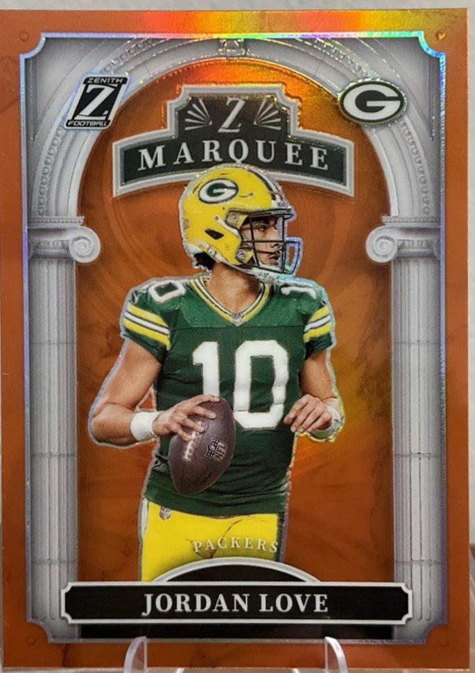 2024 Panini Zenith Z Marquee Jordan Love [Orange] #23 card