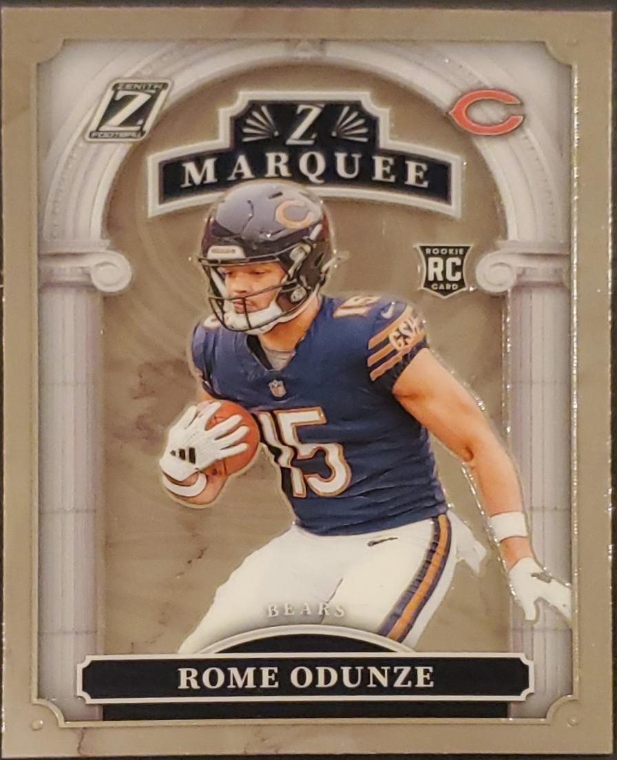 2024 Panini Zenith Z Marquee Rome Odunze #11 card