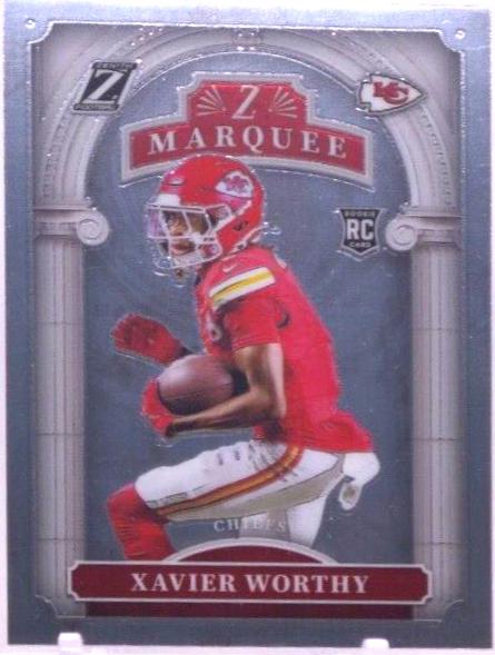 2024 Panini Zenith Z Marquee Xavier Worthy #7 card