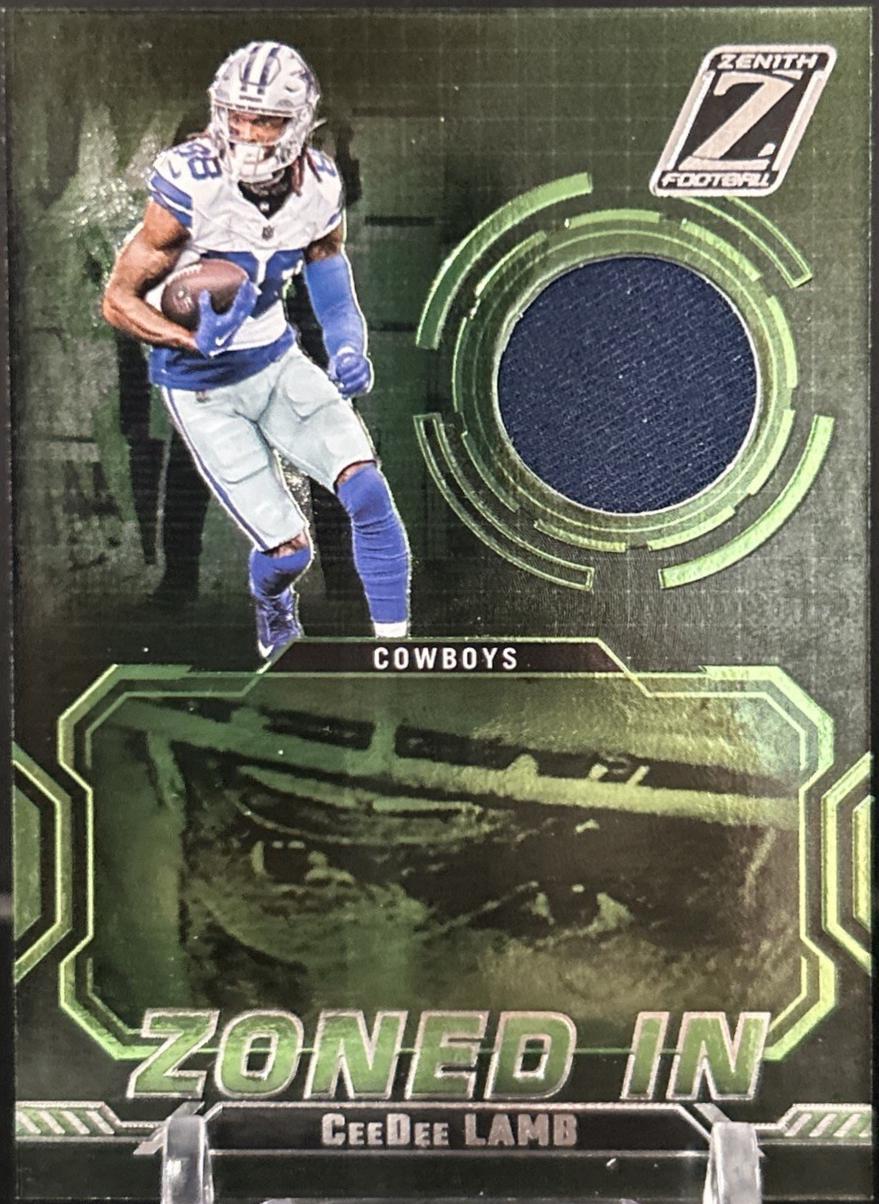 2024 Panini Zenith Zoned In CeeDee Lamb #ZI-CLB card