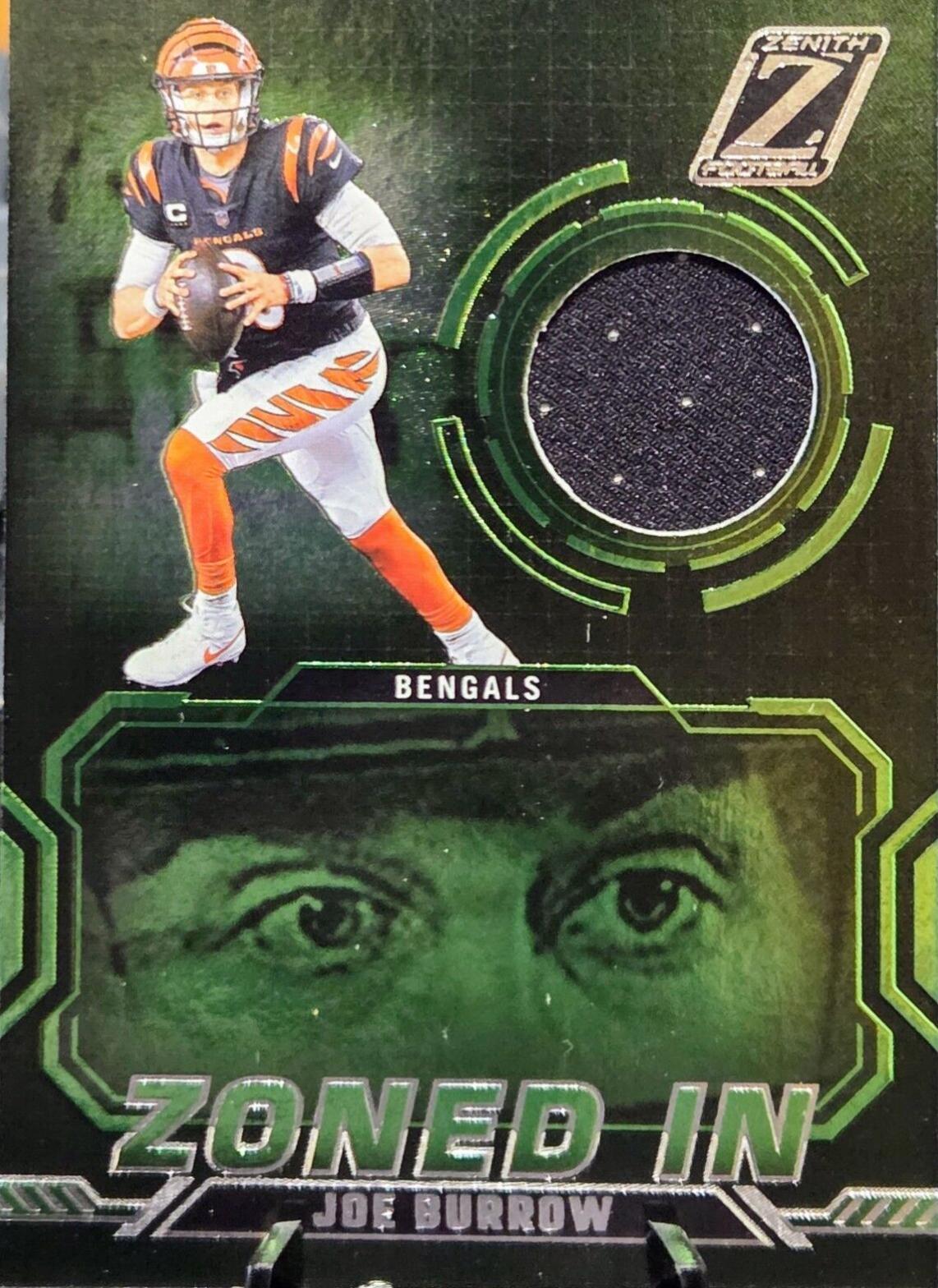 2024 Panini Zenith Zoned In Joe Burrow #ZI-JBW card