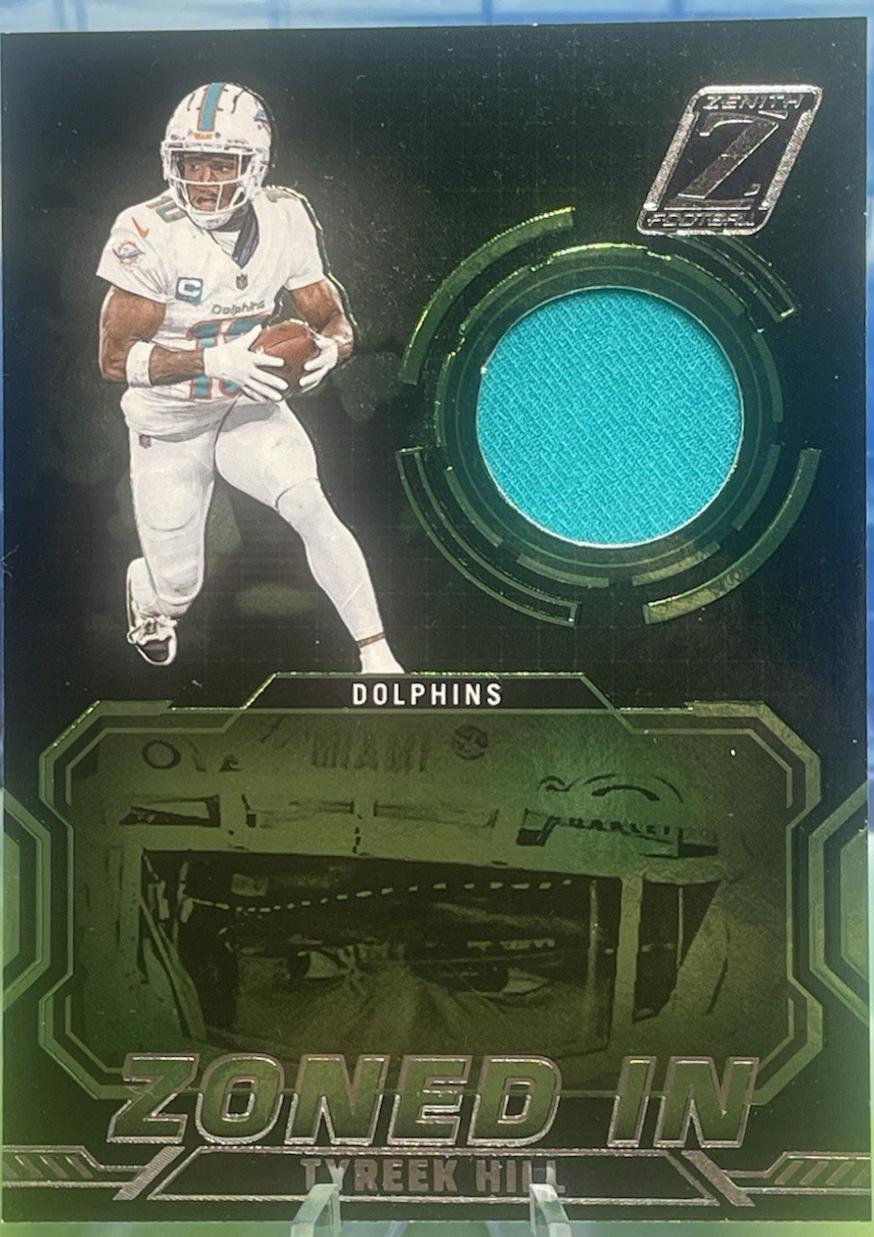 2024 Panini Zenith Zoned In Tyreek Hill #ZI-THL card