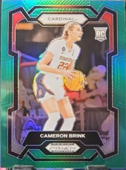 2024 Prizm Draft Picks Cameron Brink [Green] #89 card
