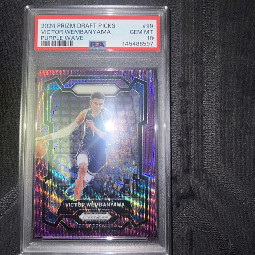2024 Prizm Draft Picks Victor Wembanyama [Purple Wave] #99 card